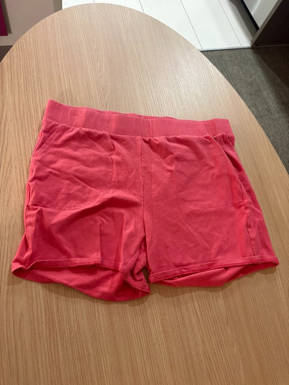 Torrid 5'' Pocket Bike Short Pink Torrid Size 3 US Size 3X Pockets Cotton Blend